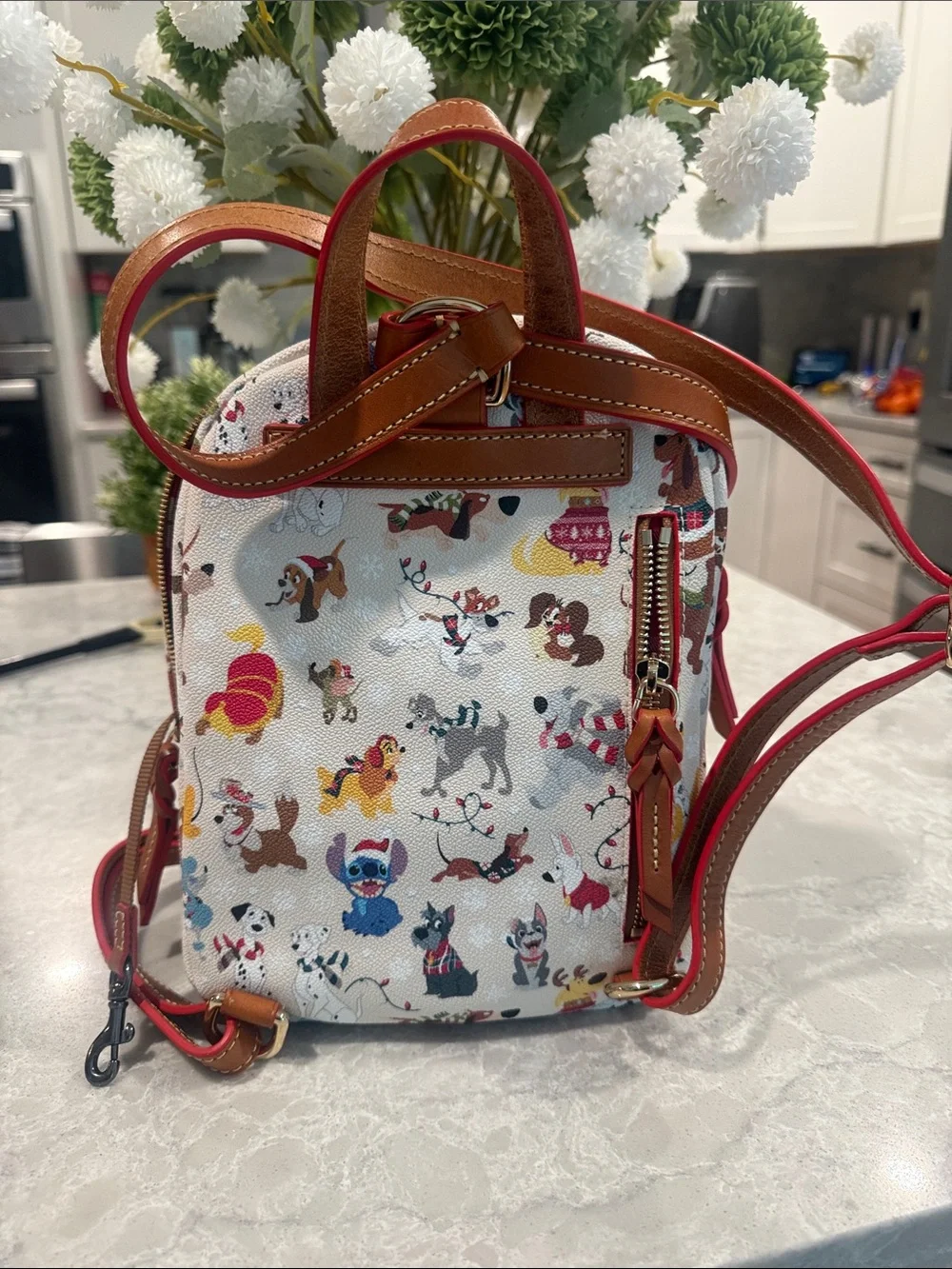 Disney Dooney & Bourke Santa tails backpack